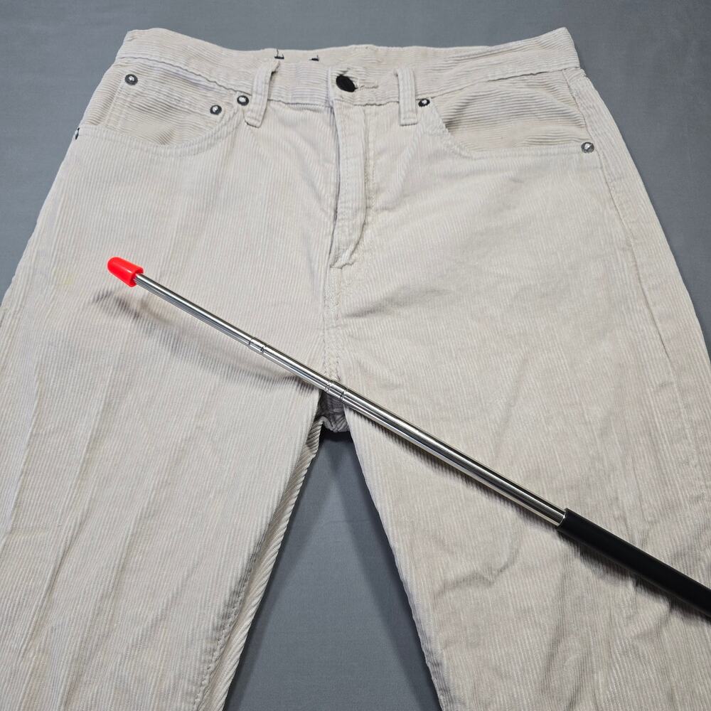 Gap Original Tan Khaki Corduroy Pants Classic Straight 100% Cotton Mens Size 29 - Picture 11 of 12